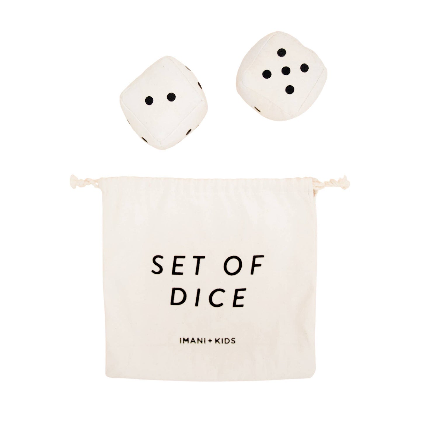 Interactive Set Of Canvas Dice