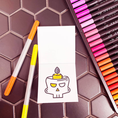 Halloween Mini Coloring Book