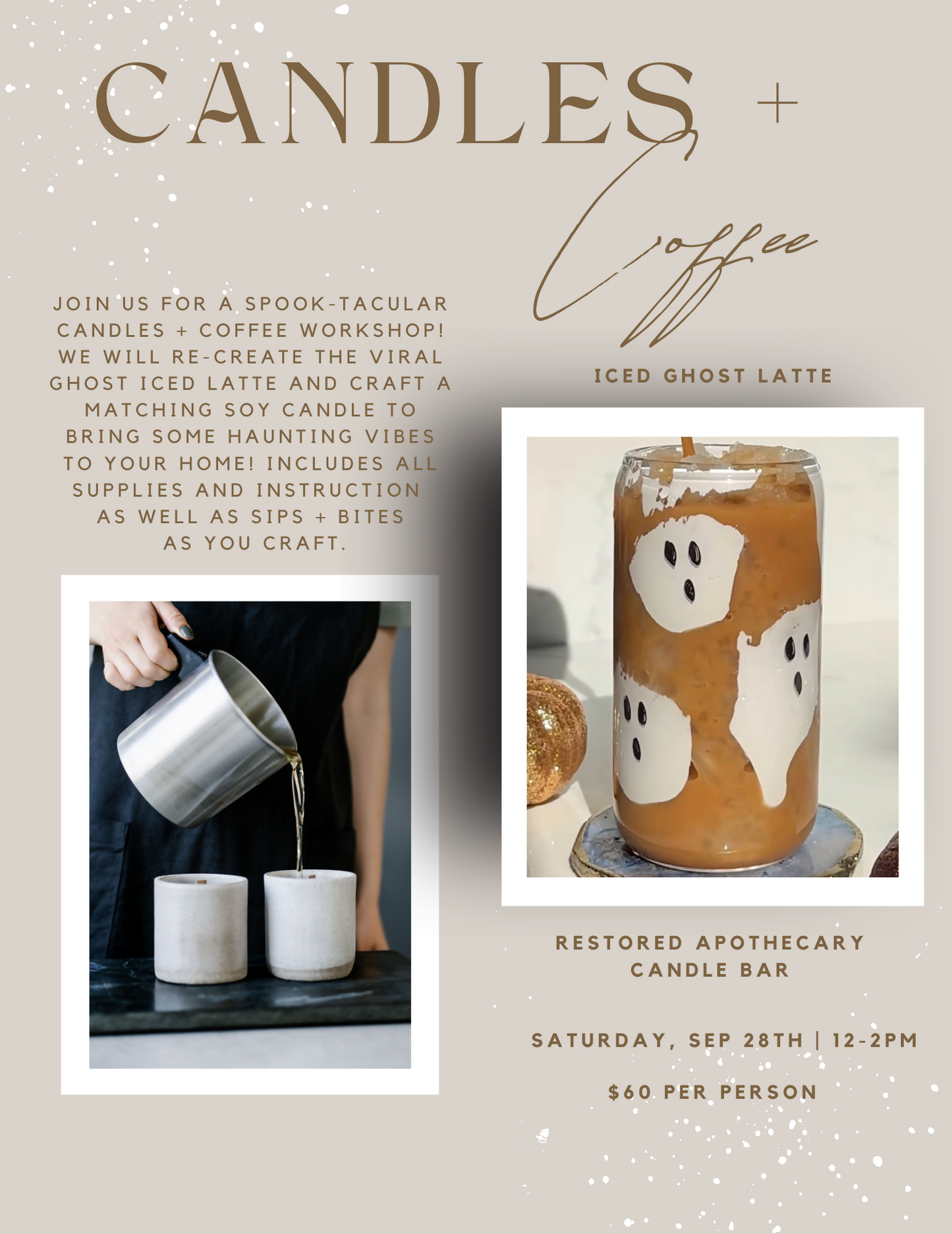 Candles + Coffee | September 28, 2024 | 12PM-2PM