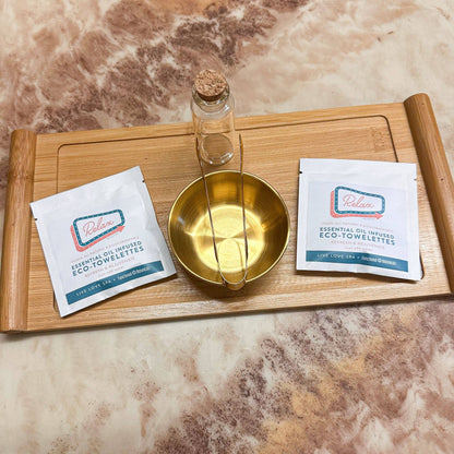 Essential Oil Infused Eco-Towelettes