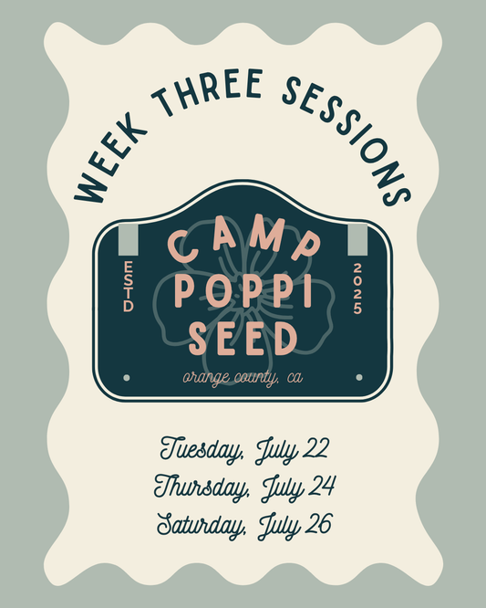 Camp Poppi Seed - Day 8