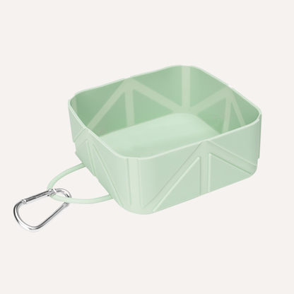 Foldable Pet Food and Water Bowl