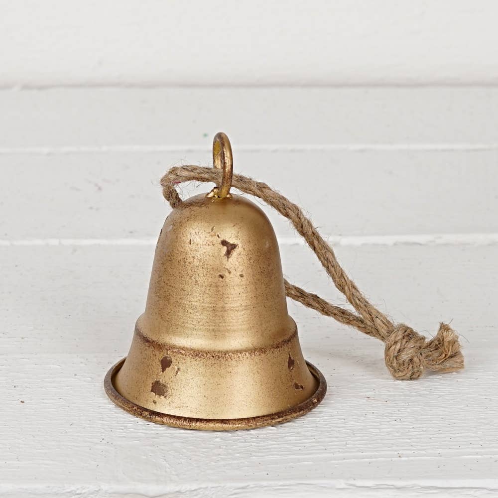 Vintage Gold Liberty Bell - 4.5 inch