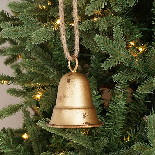 Vintage Gold Liberty Bell - 4.5 inch