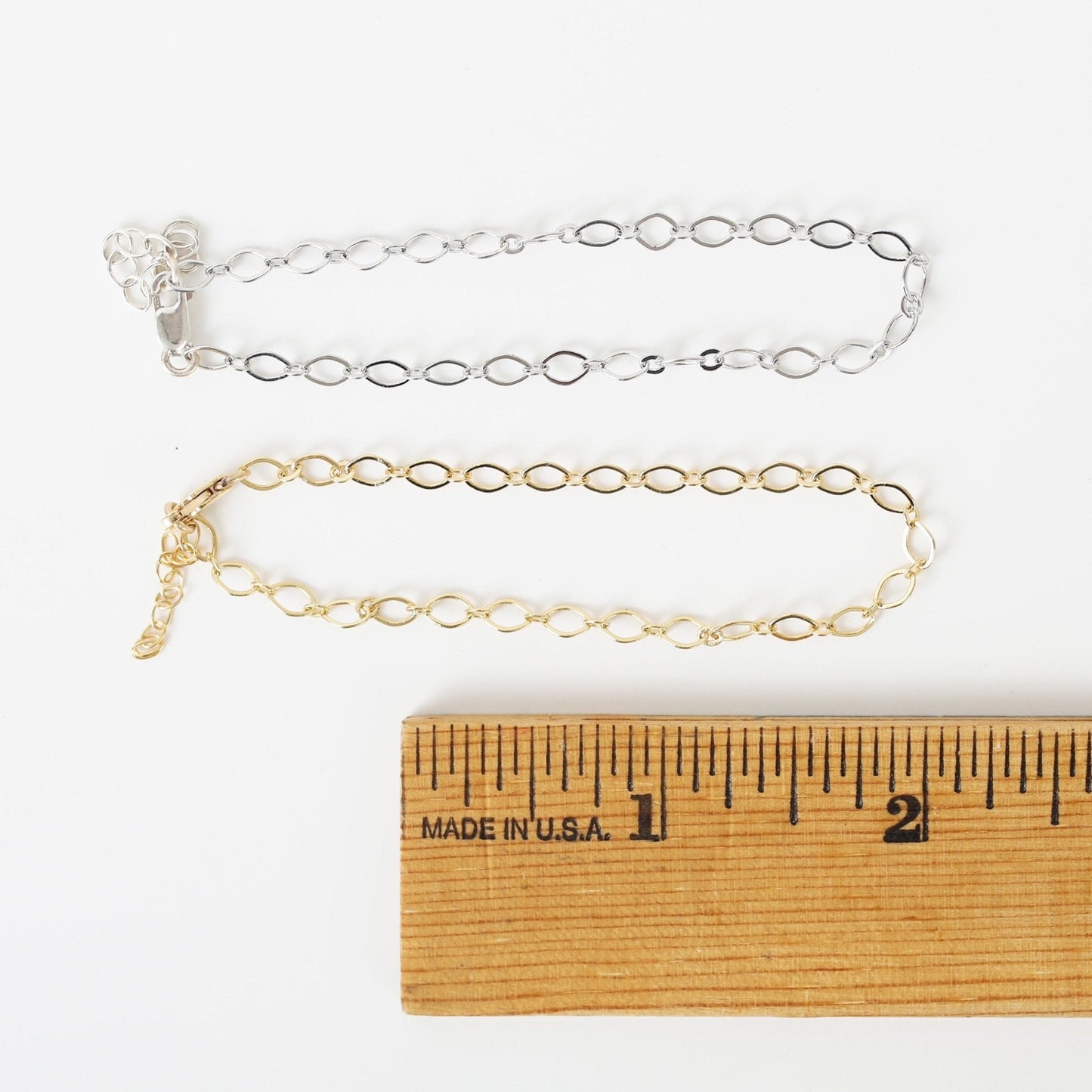 Delicate Oval Chain Bracelet