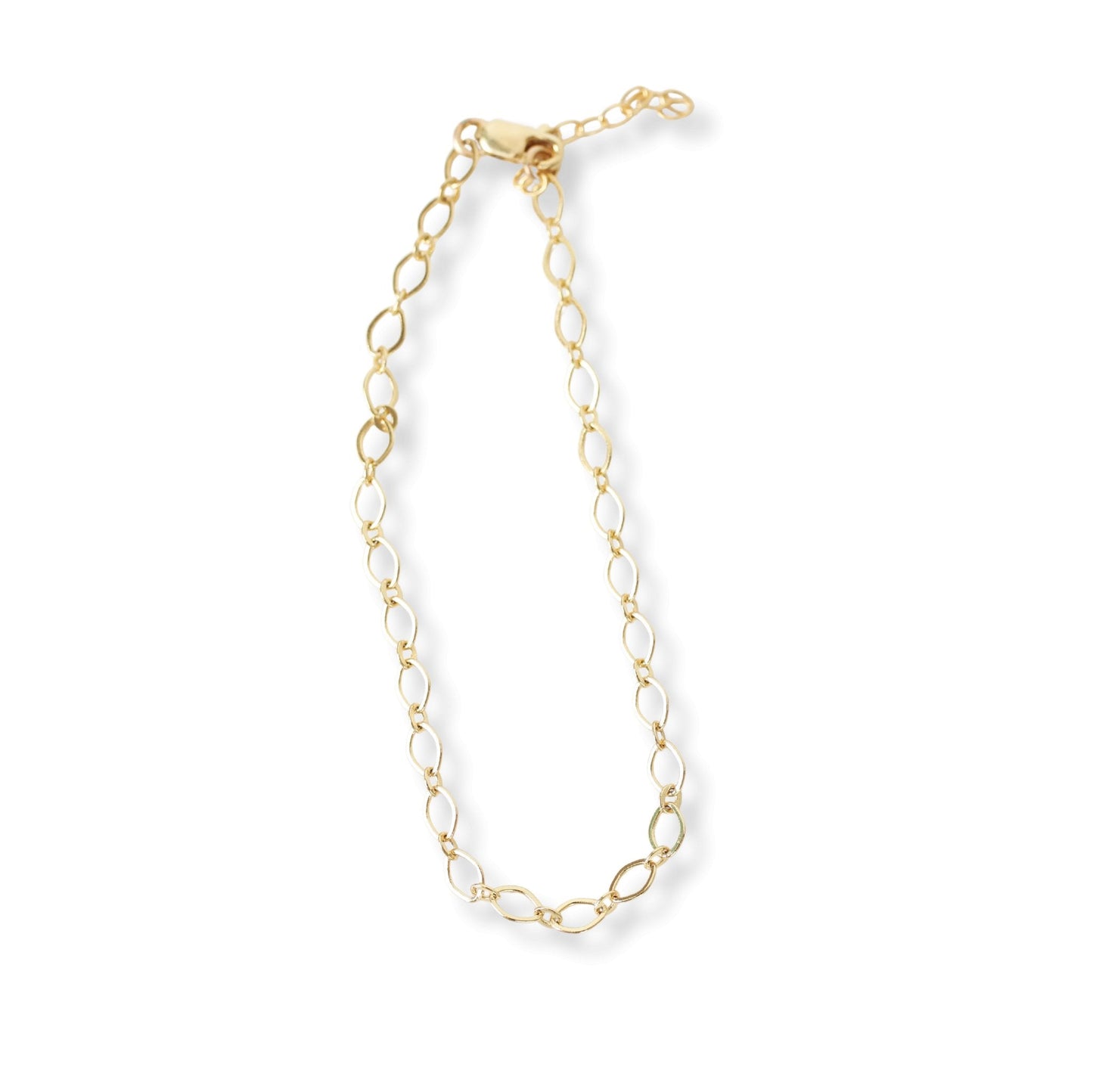 Delicate Oval Chain Bracelet