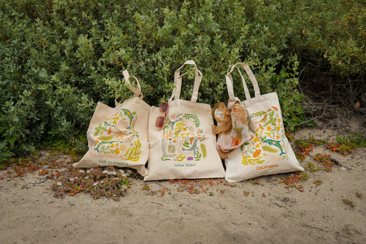 San Clemente Flora & Fauna Tote Bag