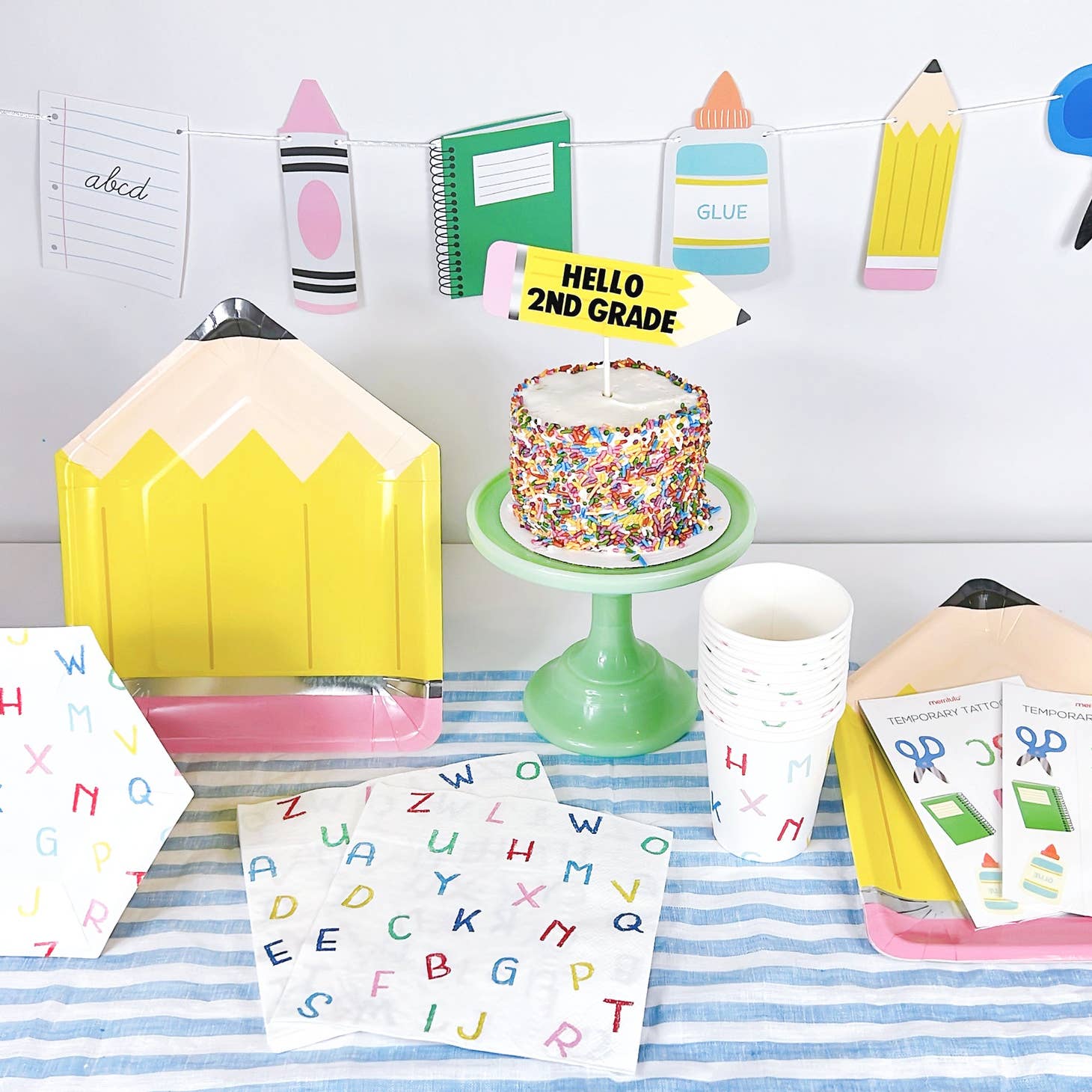 Back To School Alphabet Napkins-Favorite Little Things Co