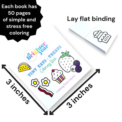 Tiny Eats Treats Coloring Book