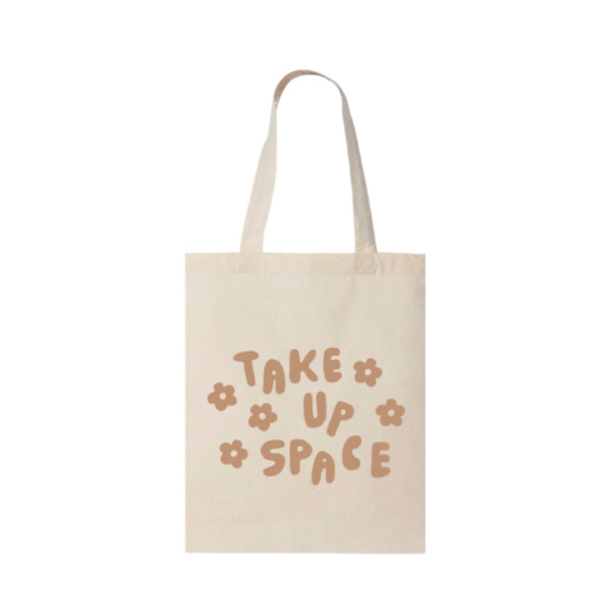 Take Up Space Canvas Tote