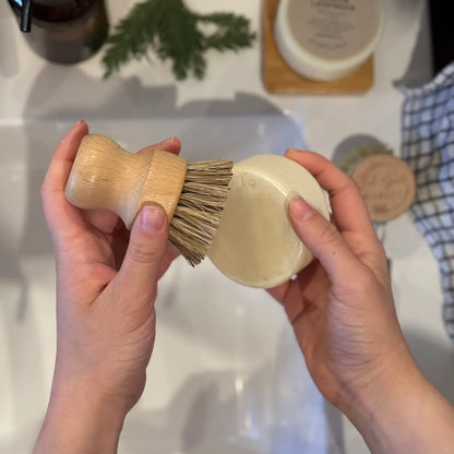 Solid Dish Soap Round Puck