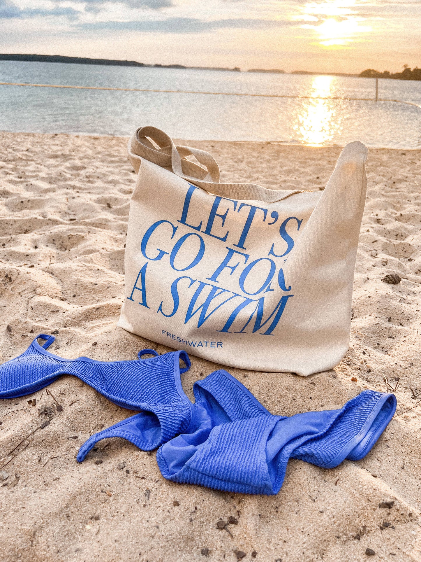 Let's Go For A Swim Tote