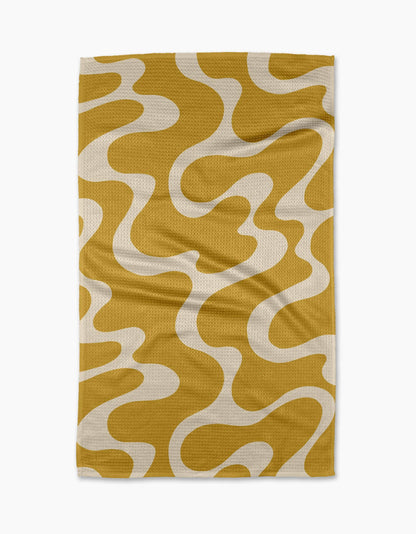 Caramel Swirl Tea Towel