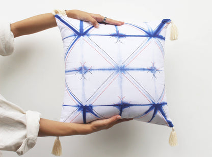 Eureka Indigo Cushion Cover