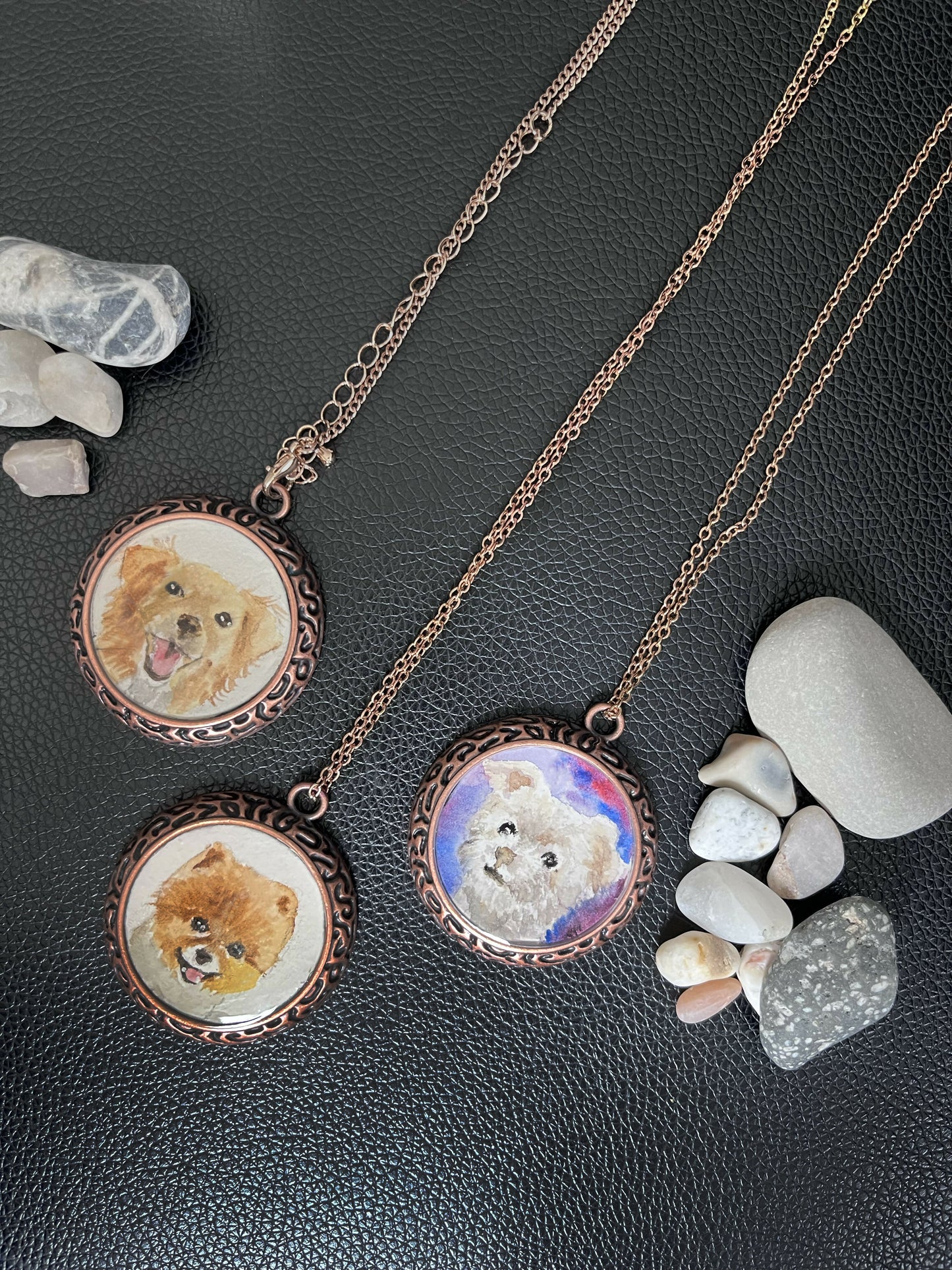 Custom Pet Portrait Pendant Workshop
