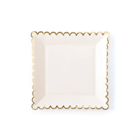 Basic Plates 9" - Cream - Favorite Little Things Co