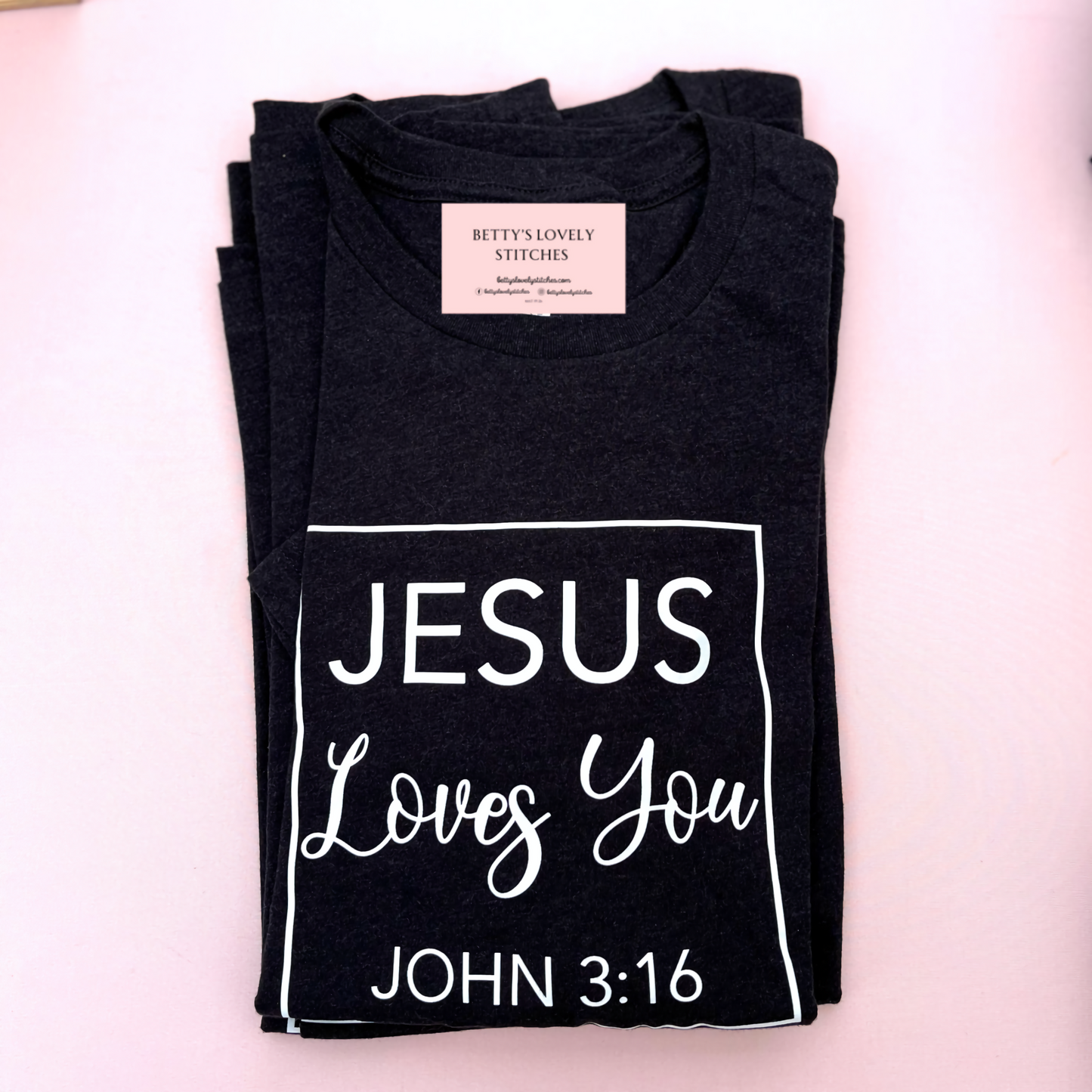 Jesus Loves You John 3:16 Graphic Tee