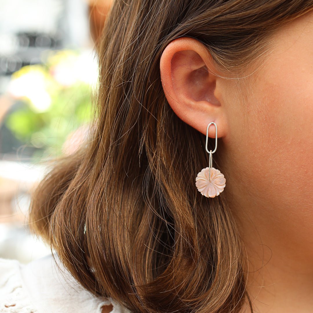 Indra Flower Link Earring