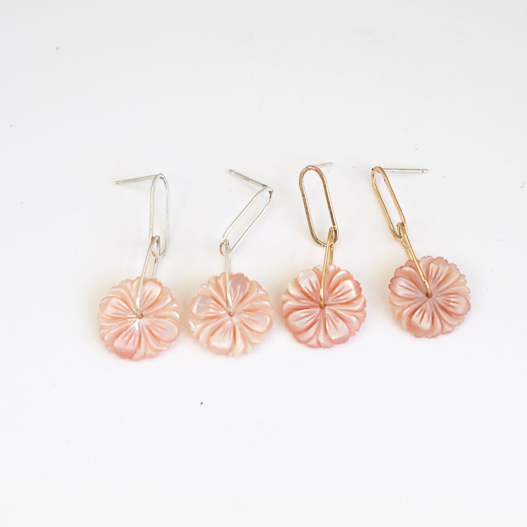 Indra Flower Link Earring