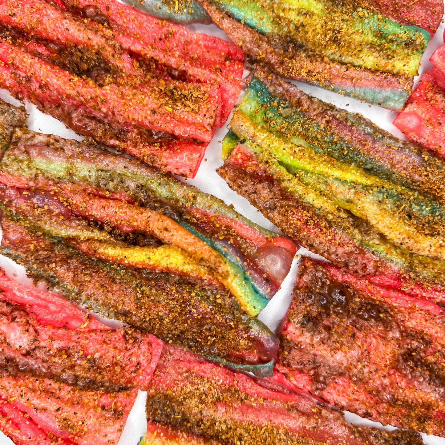 Freeze Dried Chamoy Fruit Roll-Ups