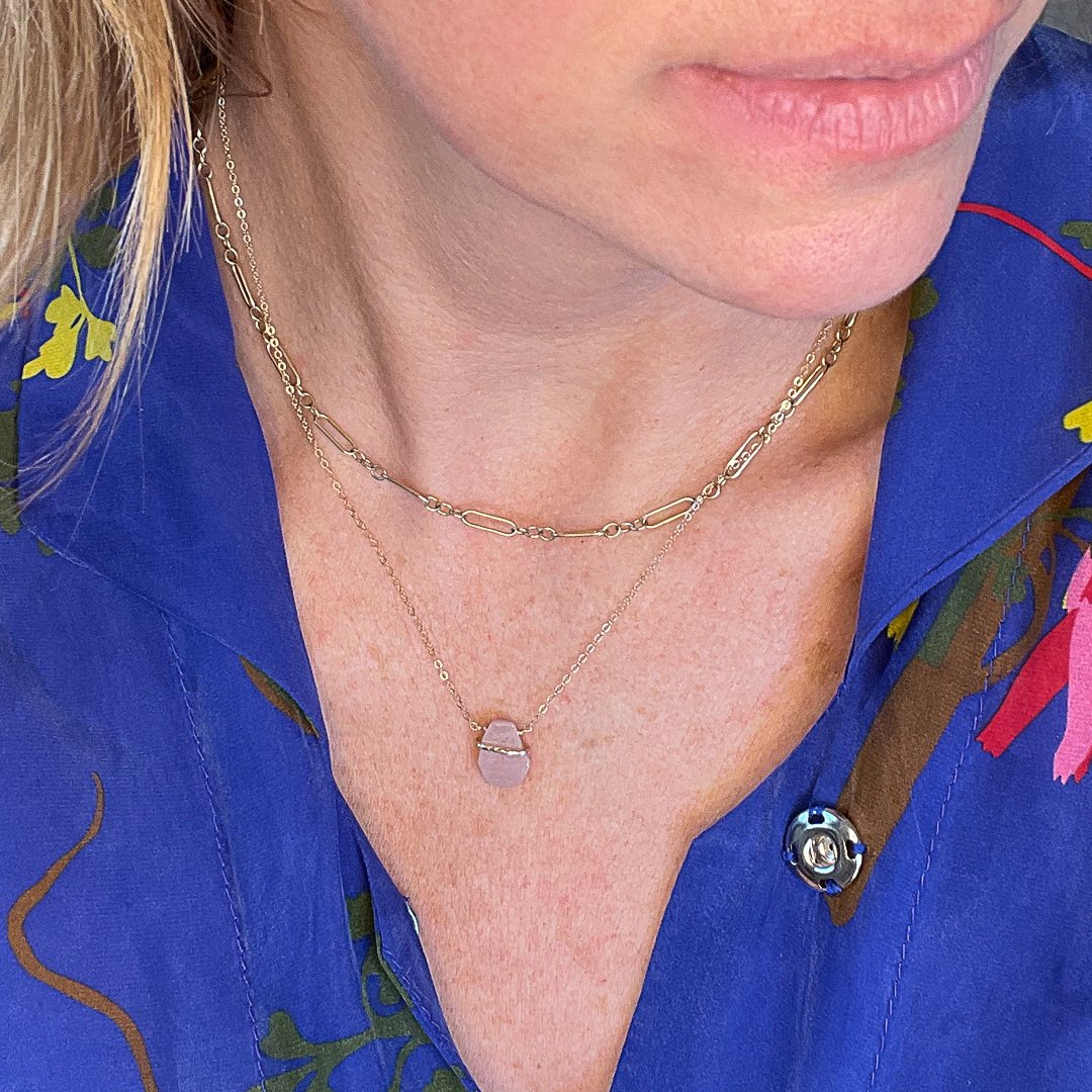 Limited Edition Slice Moonstone Necklace