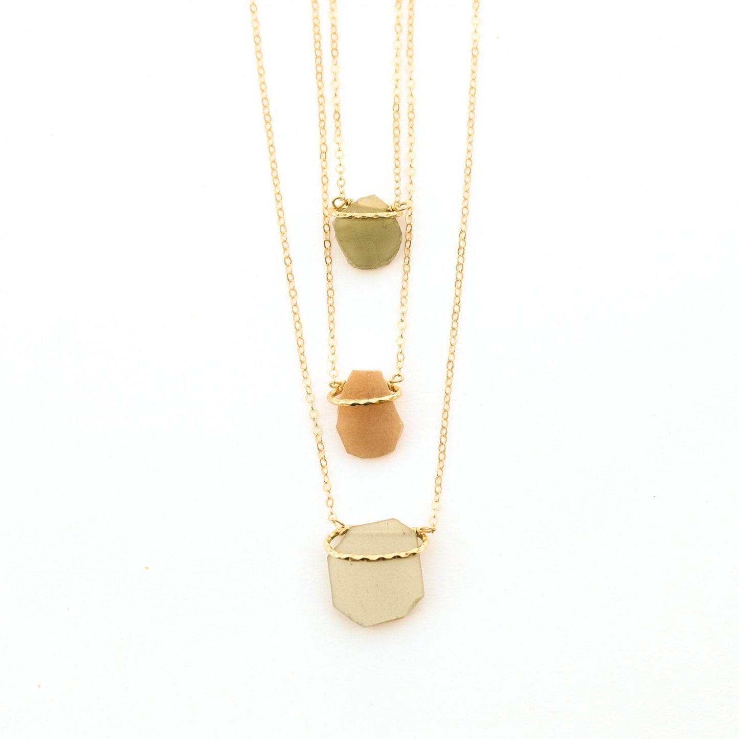 Limited Edition Slice Moonstone Necklace