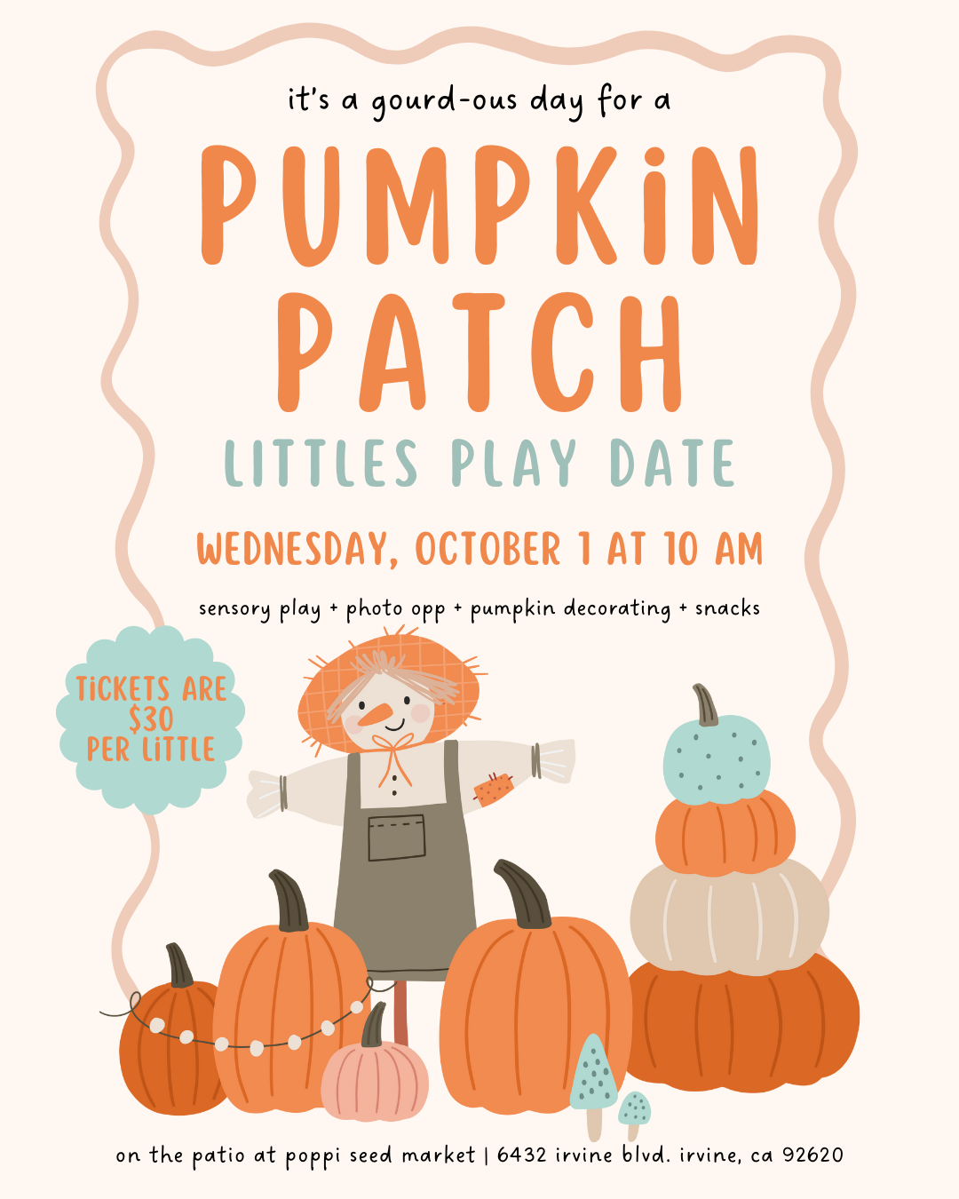 Pumpkin Patch Littles Play Date