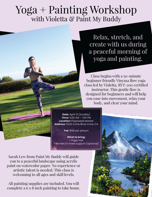 Yoga + Painting