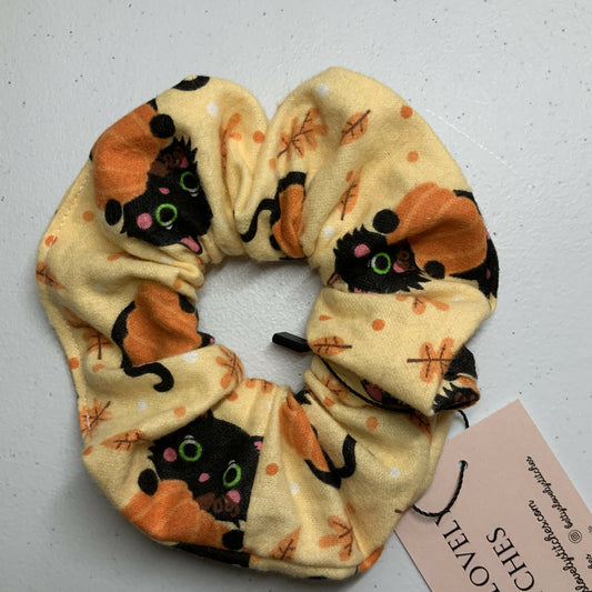 Fun Fall Scrunchies