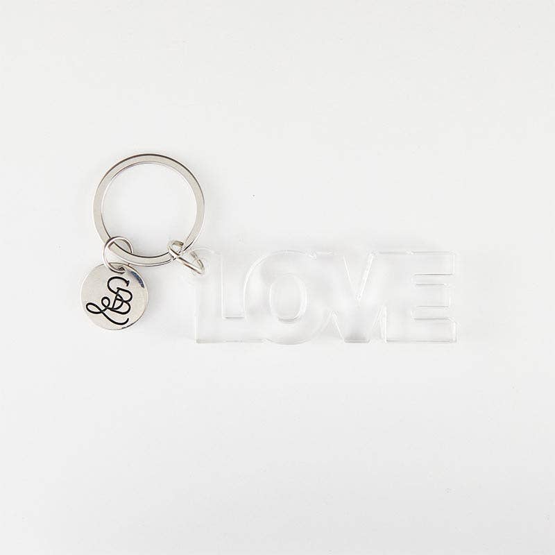 Love Acrylic Keychain