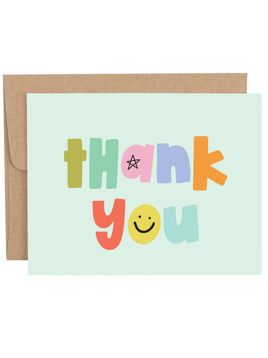 Happy Thank You Greeting Card