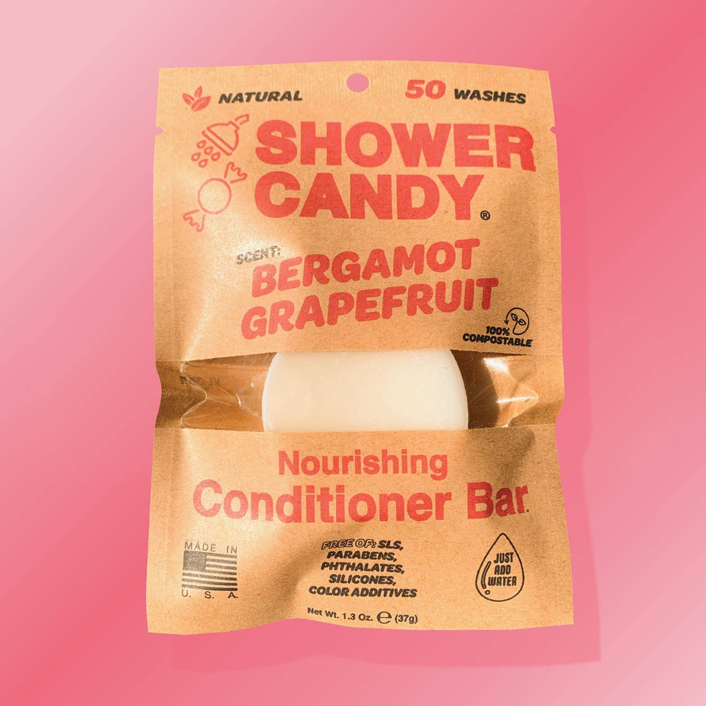 Bergamot Grapefruit Solid Conditioner Bar