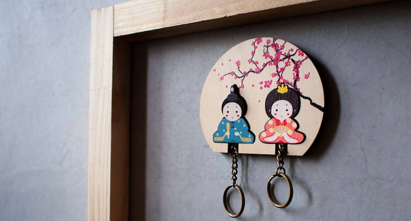 Wooden Handmade Key House Design set Part II