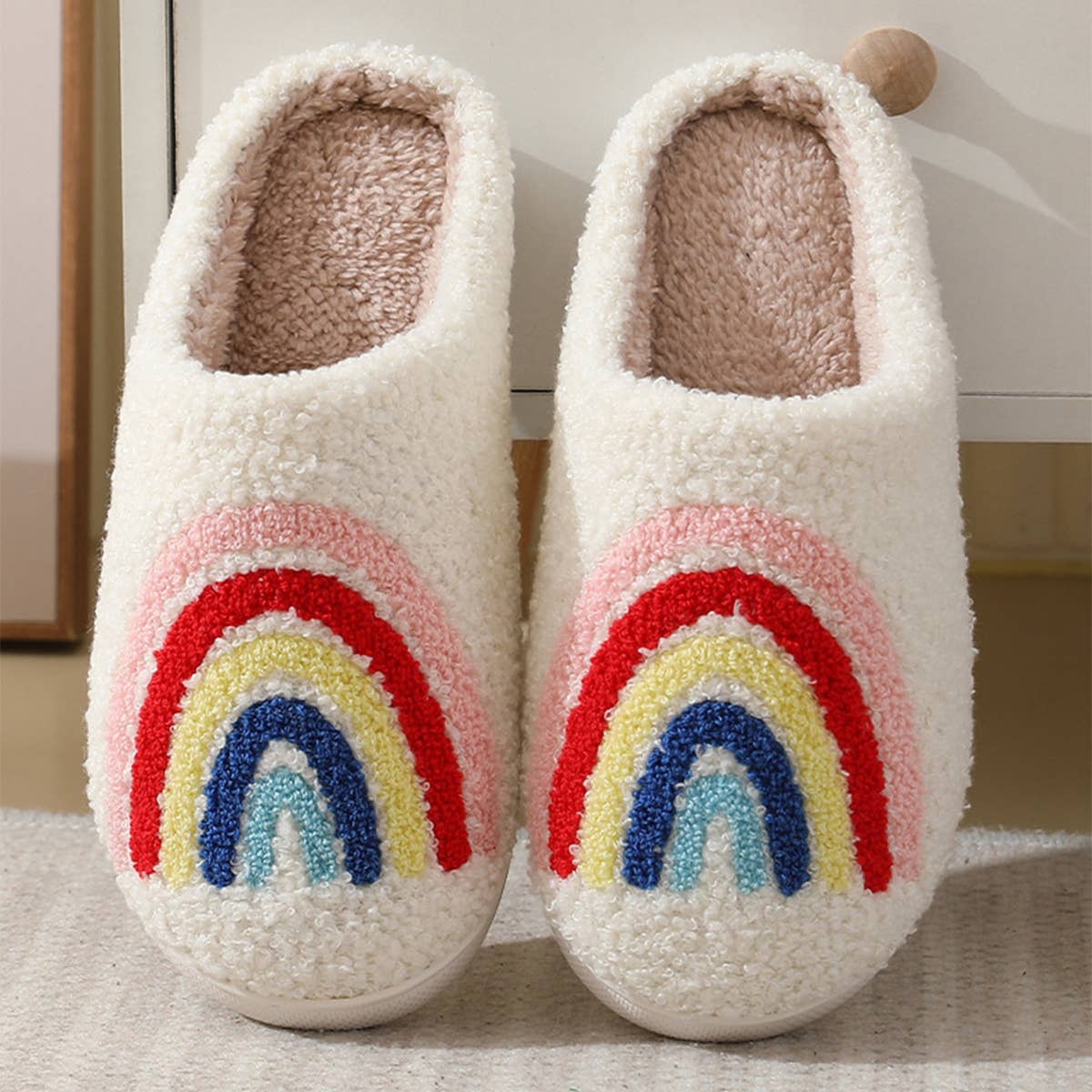 Rainbow Slippers