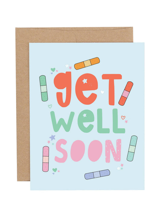 Get Well Soon Sympathy Greeting Card