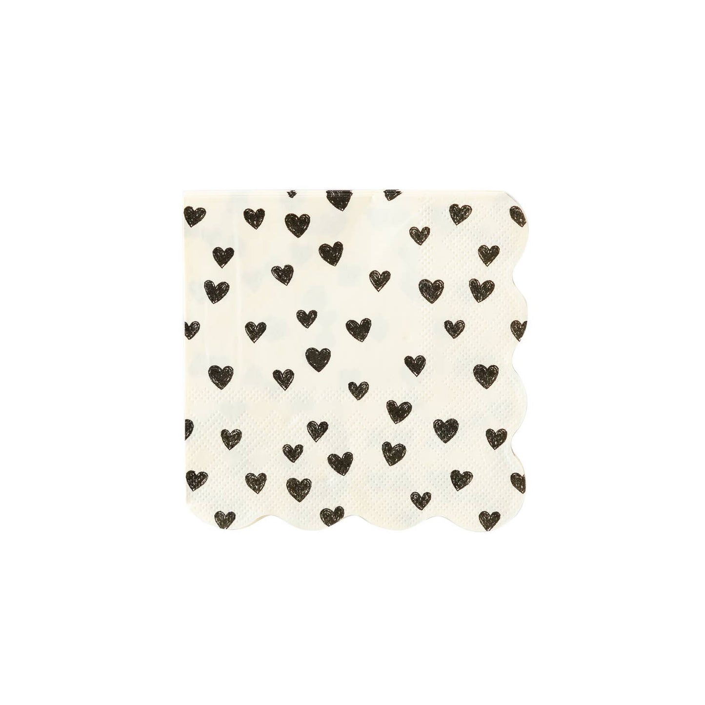 Black Hearts Cocktail Napkins