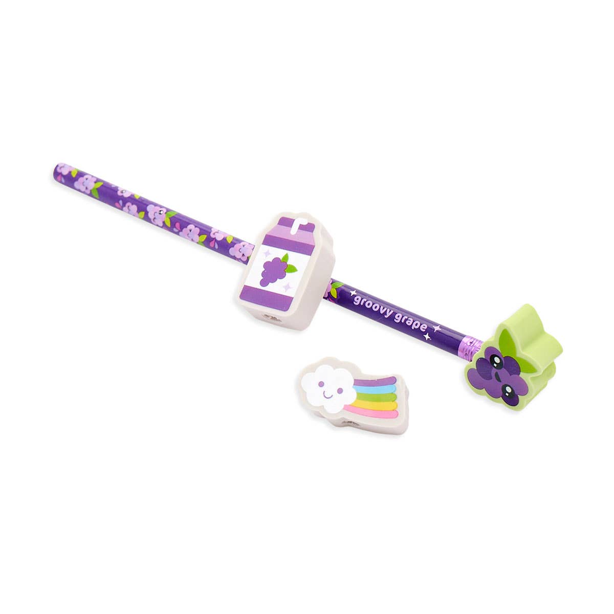 Lil' Juicy Scented Topper Eraser - Grape