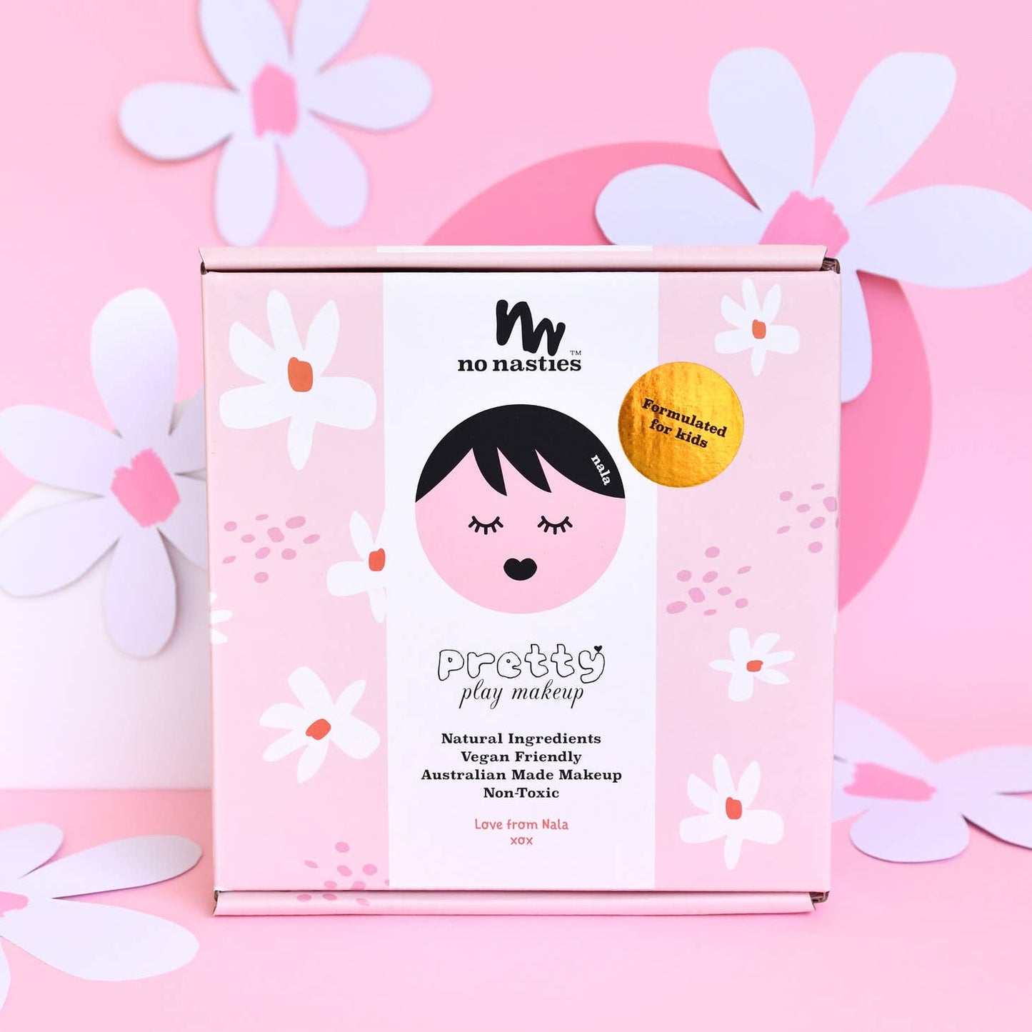 Pink Pretty Play Kids Makeup Box