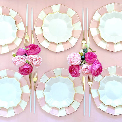 Pink Candy Dinner Plates