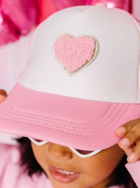 Heart Patch Kids Hat
