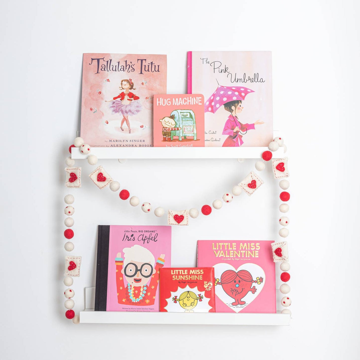 Love Letters Valentines Day Felt Garland