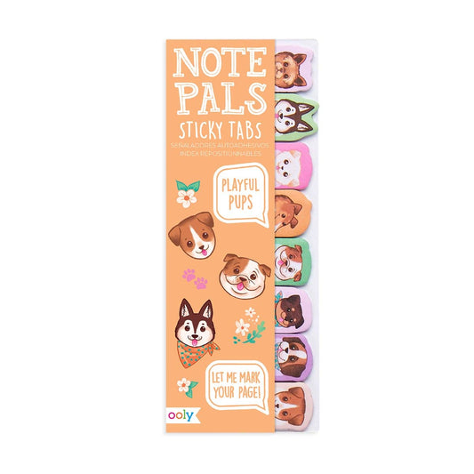 Note Pals Sticky Tabs - Playful Pups