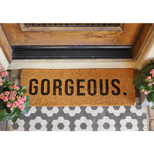 Door Mat - Gorgeous