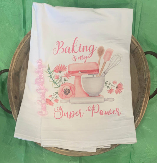 Baking is my Superpower ( pink)
