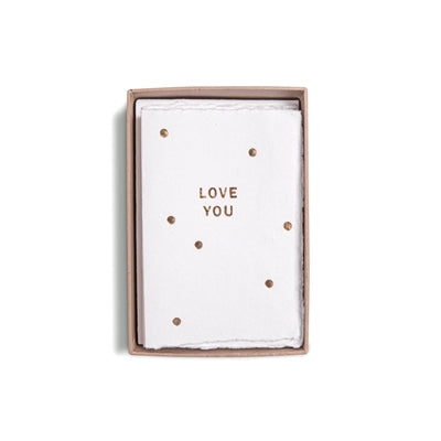 Sugarboo & Co Deckled Gold Foil Cards & Envelopes Box Set