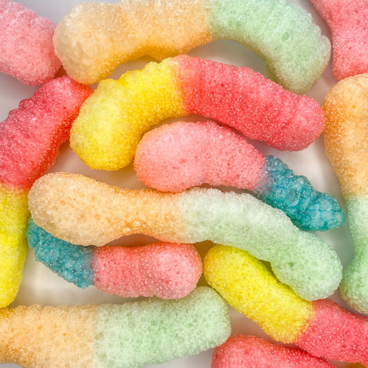 Freeze Dried Sour Gummy Worms