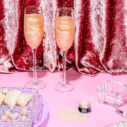 Champagne Rose Gold Edible Glitter