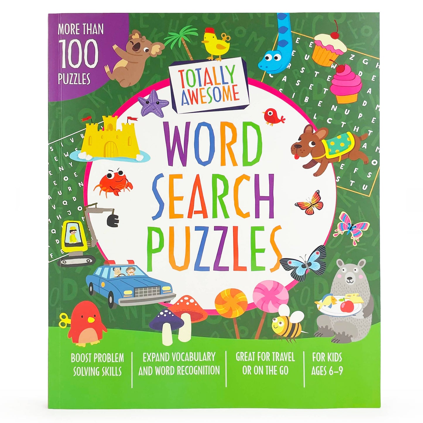 Totally Awesome Word Search Puzzles for Kids