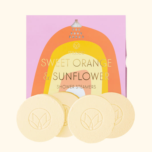 Musee Sweet Orange & Sunflower Shower Steamers